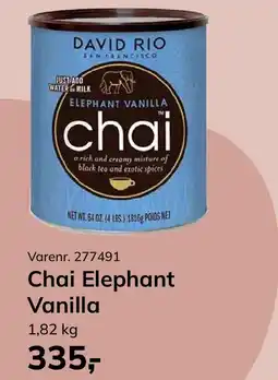 Dagrofa Food Service Chai Elephant Vanilla tilbud