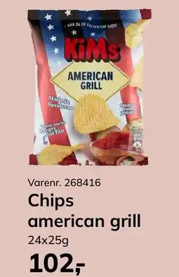 Dagrofa Food Service Chips american grill tilbud