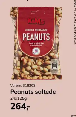 Dagrofa Food Service Peanuts saltede tilbud
