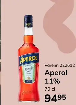 Dagrofa Food Service Aperol 11% tilbud