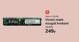 Dagrofa Food Service Vivani mørk nougat krokant tilbud