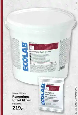 Dagrofa Food Service Rengørings tablet til ovn tilbud