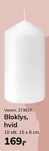 Dagrofa Food Service Bloklys, hvid tilbud