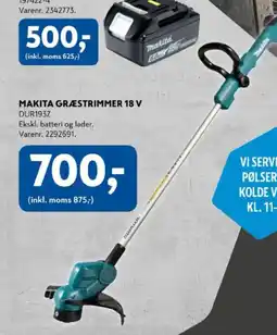 Davidsen Makita græstrimmer 18 v tilbud