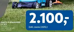 Davidsen Makita plæneklipper tilbud