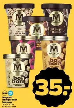 Netto Magnum is (isbæger/bonbons) tilbud