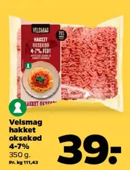 Netto Velsmag hakket oksekød tilbud