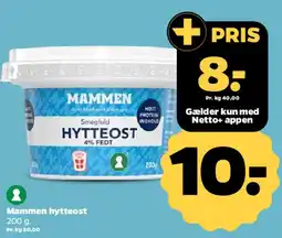 Netto Mammen hyttost tilbud