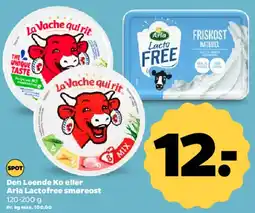 Netto Den Leende Ko / Arla Lactofree smøreost tilbud