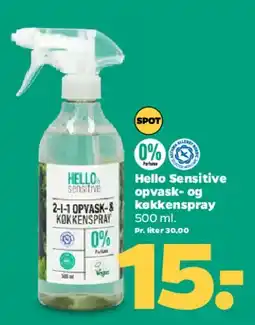 Netto Opvask- og køkkenspray tilbud