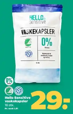 Netto Vaskekapsler tilbud