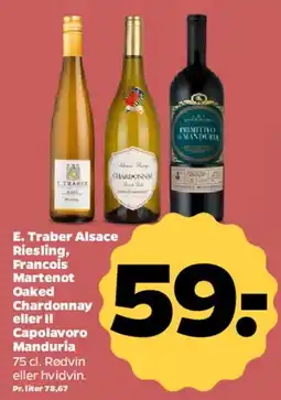 Netto E. Traber Alsace / François Martenot m.fl. tilbud