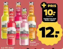 Netto Breezer (flasker) tilbud
