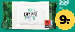 Netto Hello Sensitive Baby Wipes tilbud