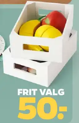 Netto Frugtkasse i træ tilbud