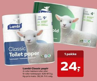 Lambi Classic papir