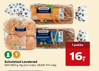 Dagli'Brugsen Schulstad Levebrød tilbud