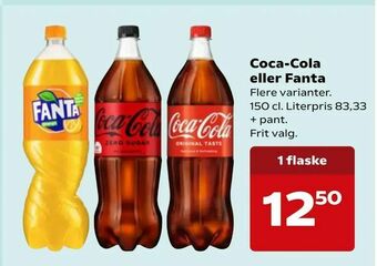 Dagli'Brugsen Coca-Cola eller Fanta tilbud