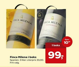 Finca Milena i boks