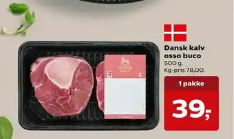Dagli'Brugsen Dansk kalv osso buco tilbud