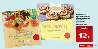 Dagli'Brugsen Mette Munk fastelavnsboller eller wienerbrød tilbud