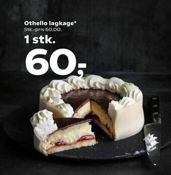 Kvickly Othello lagkage tilbud