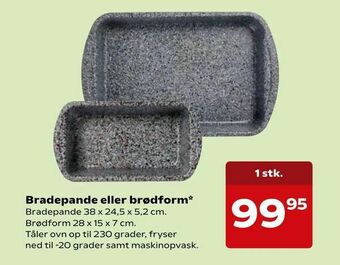 Kvickly Bradepande eller brødform tilbud
