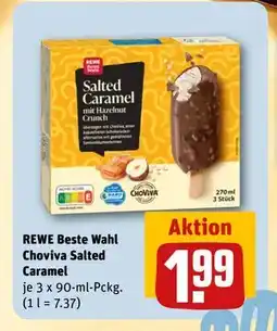 REWE DE REWE Beste Wahl Choviva Salted Caramel, EUR 1.99 tilbud