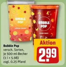REWE DE Bubble Pop, EUR 2.99 tilbud
