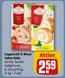 REWE DE Coppenrath & Wiese Sahne Rolle, EUR 2.59 tilbud