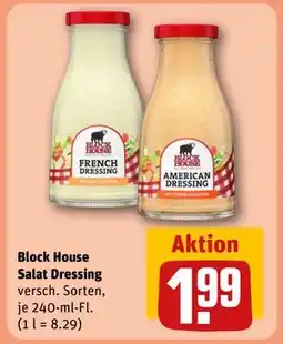 REWE DE Block House Salat Dressing, EUR 1.99 tilbud