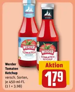 REWE DE Werder Tomaten Ketchup, EUR 1.79 tilbud