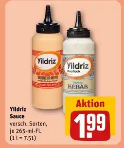 REWE DE Yildriz Sauce, EUR 1.99 tilbud