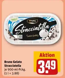REWE DE Bruno Gelato Stracciatella, EUR 3.49 tilbud