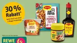 REWE DE 30% Rabatt beim Kauf von mind. 2 Maggi Produkten tilbud