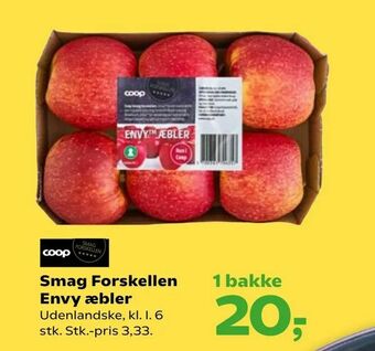 Kvickly Smag Forskellen Envy æbler tilbud