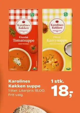 Kvickly Karolines Køkken suppe tilbud