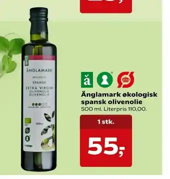 SuperBrugsen Änglamark økologisk spansk olivenolie tilbud