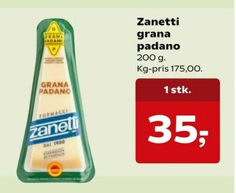 Zanetti grana padano
