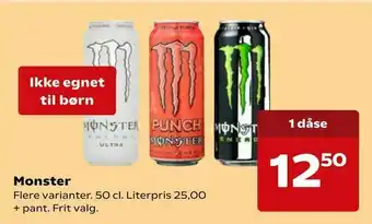 SuperBrugsen Monster tilbud