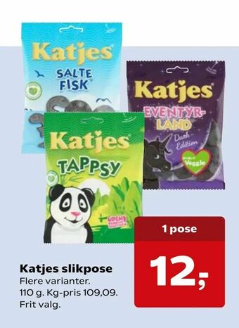 Katjes slikpose