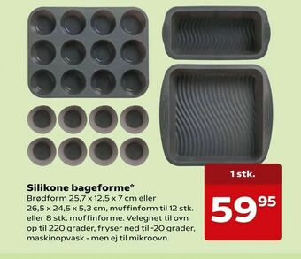 Silikone bageforme
