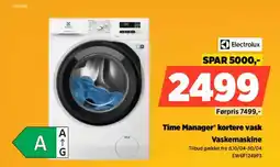 Power Time Manager kortere vask Vaskemaskine tilbud