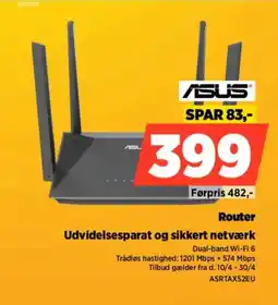 Power Router Udvidelsesparat og sikkert netværk tilbud