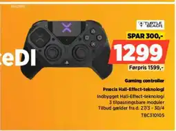 Power Gaming controller præcis hall-effect-teknologi tilbud