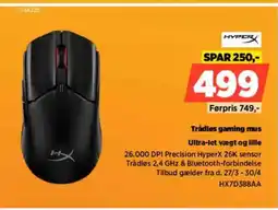 Power Trådløs gaming mus Ultra-let vægt og lille tilbud