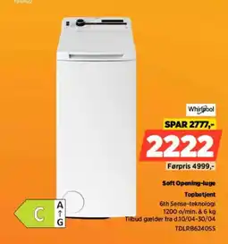Power Whirlpool Soft Opening-luge Topbetjent tilbud