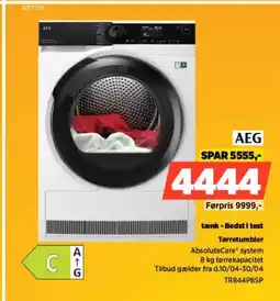 Power Aeg tænk-bedst i test tørretumbler absolutecare system tilbud