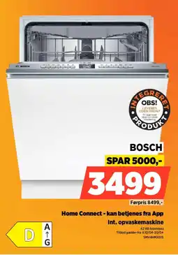 Power Home Connect - kan betjenes fra App Int. opvaskemaskine tilbud