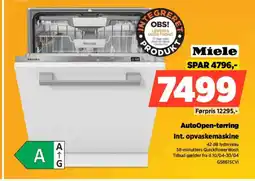 Power Miele AutoOpen-tørring Int. opvaskemaskine tilbud